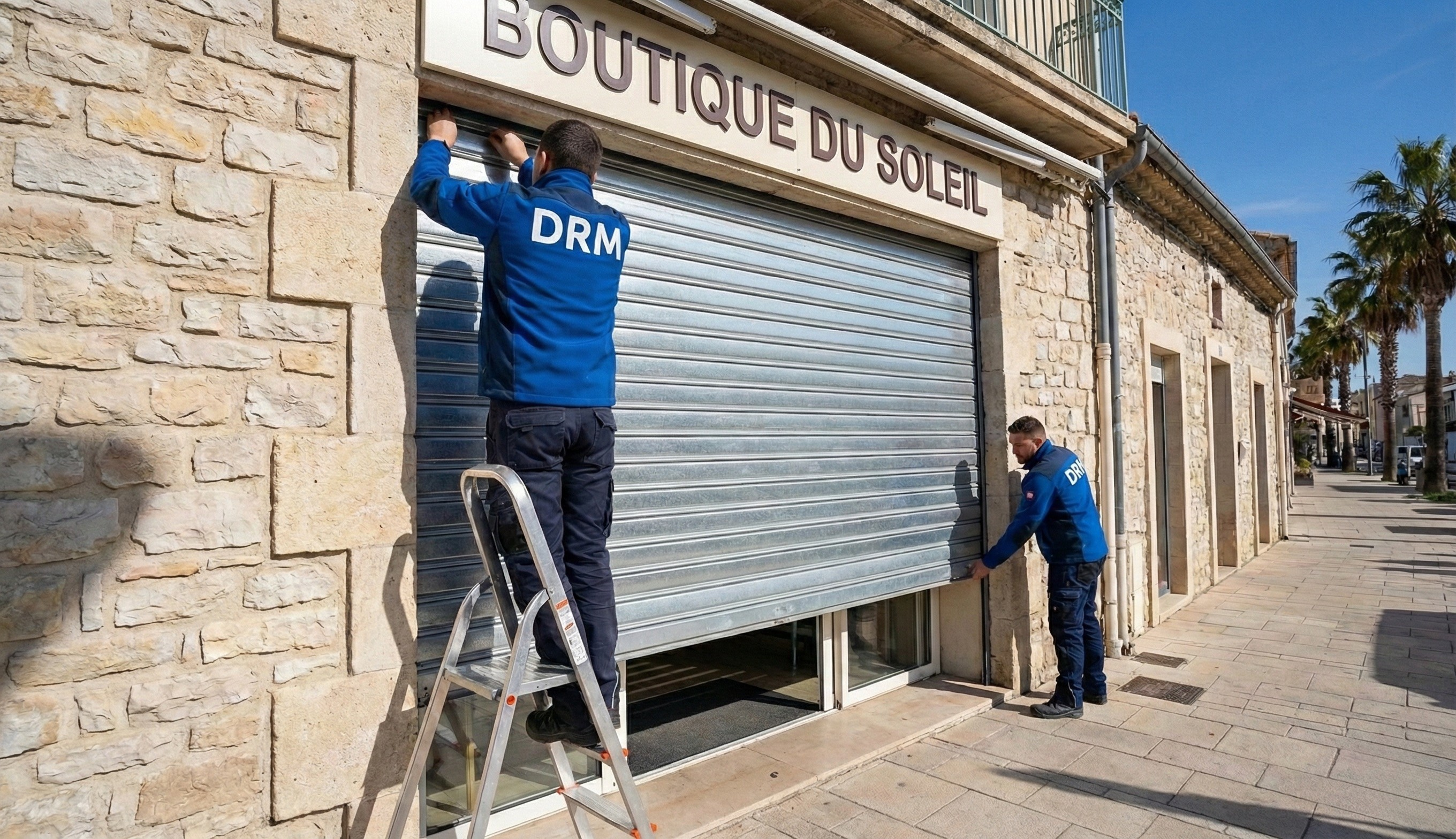 Dépannage rideau métallique Perpignan